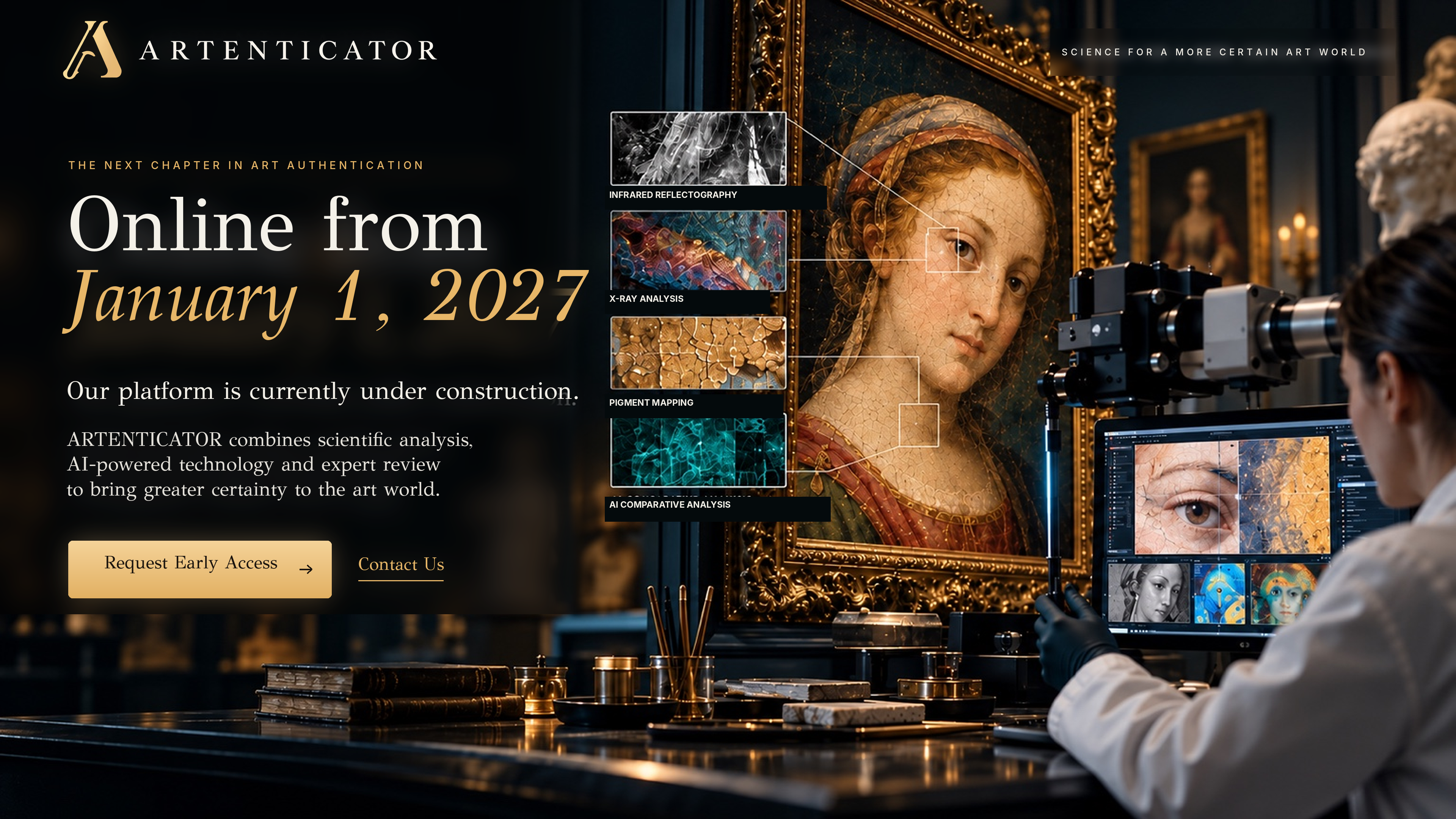 Artenticator — Online from January 1, 2027